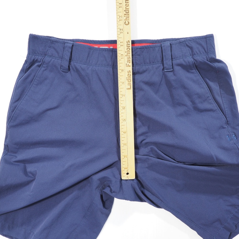 Under Armour Match Play Shorts Mens 32 Blue Golf Athletic Performance Heat Gear - Picture 6 of 10
